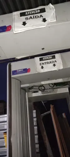 4 portais detectores de metal BARATO"LEIA"