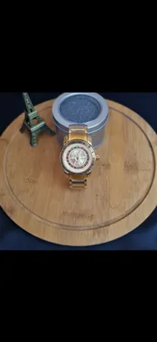 Relógio bvgari Cassiano dourado 