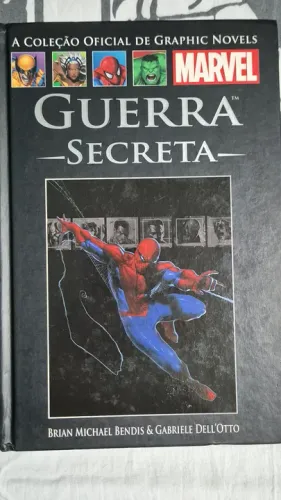 HQ Guerra secreta Salvat. Coleção graphics novel da Marvel 