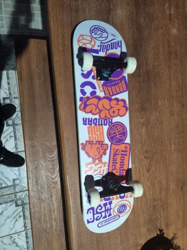 (Preço Negociável)Skate Profissional Madeira de Maple Mexicano