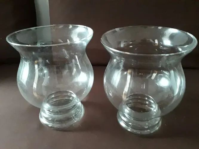 Vaso de vidro  pra decoração 