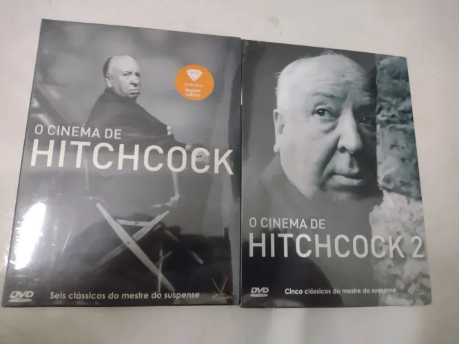 Box Dvds O Cinema de Hitchcock Volumes 1 e 2