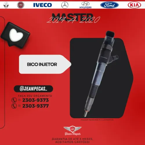 bico injetor - master