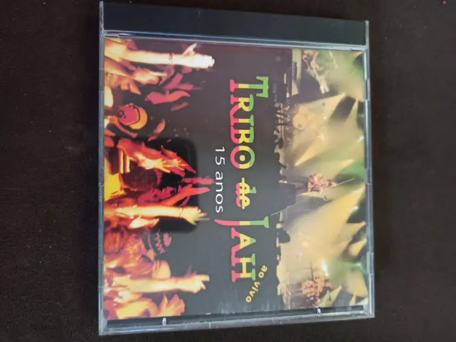 CD TRIBO DE JAH 15 ANOS AO VIVO. INDIE RECORDS REGGAE ROOTS