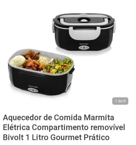Marmita elétrica Multilaser bivolt 