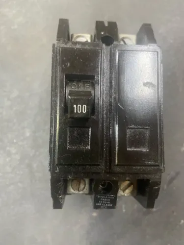 Disjuntor termomagnético 100a bipolar
