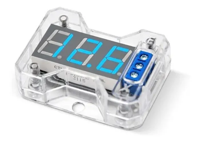 Voltimetro Expert Vex 1.0 Digital Vex 1 Automotivo 12v