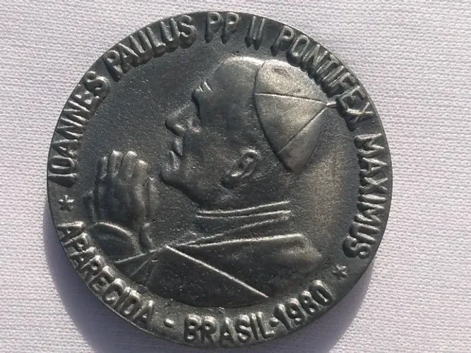 Medalha Papa João Paulo II Aparecida Brasil