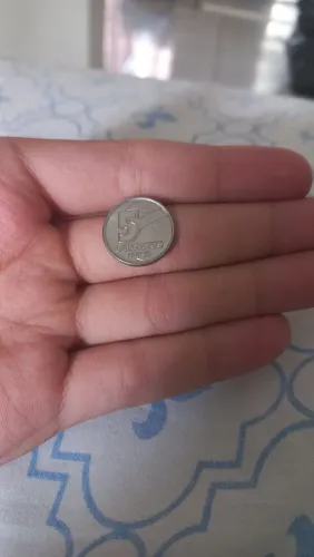 Moedas para colecionadores 5 centavos
