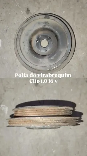 Polia do virabrequim Clio 1.0 16 v