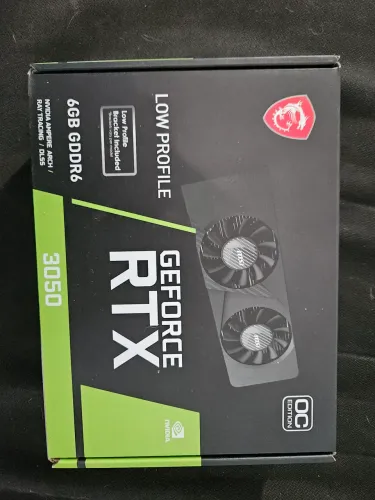 Paca de video rtx 3050 lowprofile 4 meses de uso