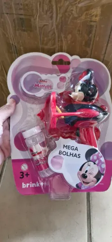Lançador de Bolhas de Sabão Minnie Mouse Brink+ bolinha de sabao