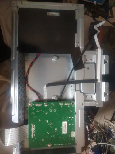Placa + fonte monitor Hp p232
