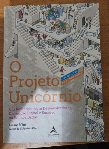 Livro (Romance) - O Projeto unicórnio