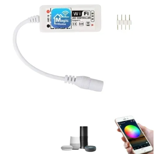 Controlador Transformador Fita Led Wifi Alexa E Google Home - COD 1185