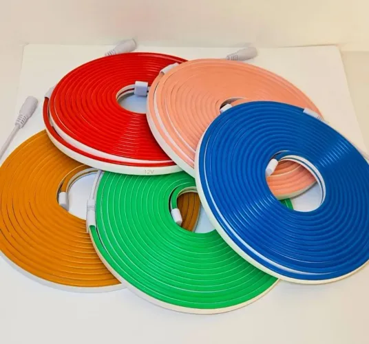 Neon led em várias cores rolo com 5 metros