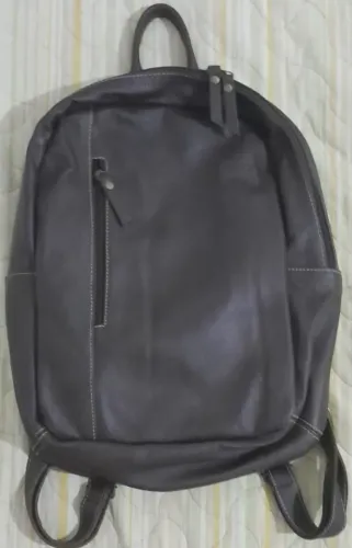 Mochila da Casio - couro