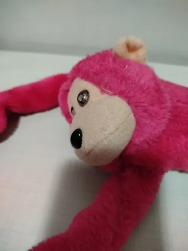 Pelúcia Macaco Com Som, Luz De Pendurar 60 Cm
