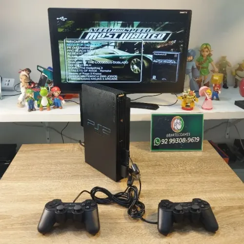 "ps2 fat" - Consoles de Vídeo Game no Brasil