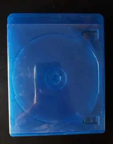 Semi Novo Estojo Dvd Bluray Azul 2 Unidades De 6 Discos Cada