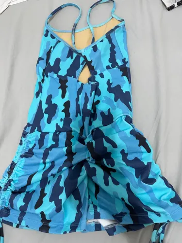 Macacão Camuflado Azul - Novo!