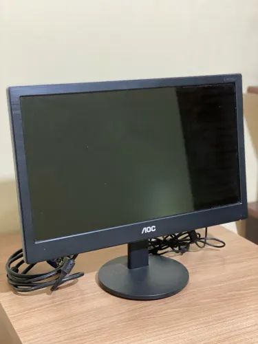 Monitor AOC E1670Sw - Tela Impecável!