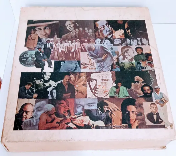 10 Discos de Vinil, Box série "Nova História da Musica Popular Brasileira" Abril Cultural