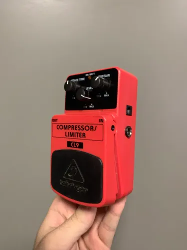 PEDAL DE GUITARRA E BAIXO COMPRESSOR/LIMITER BEHRINGER CL9 PARA GUITARRISTA OU BAIXISTA!!!