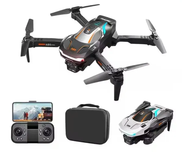 Drone com câmera A88 com controle tag e88 e99 gt3