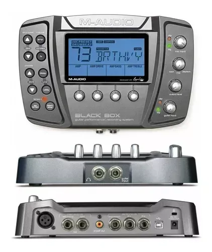 INTERFACE BLACK BOX  M-AUDIO - PRATICAMENTE SEM USO AINDA COM EMBALAGEM ETC...