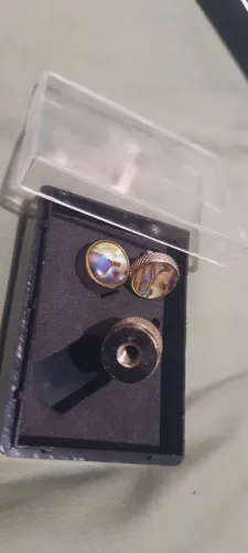 Parafuso ressonador saxofone com pedra de nácar