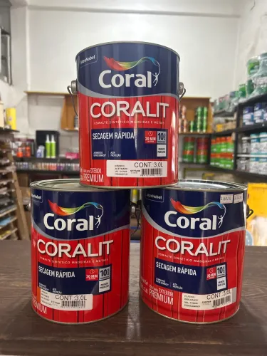 Coralit Premium Secagem Rápida 3l