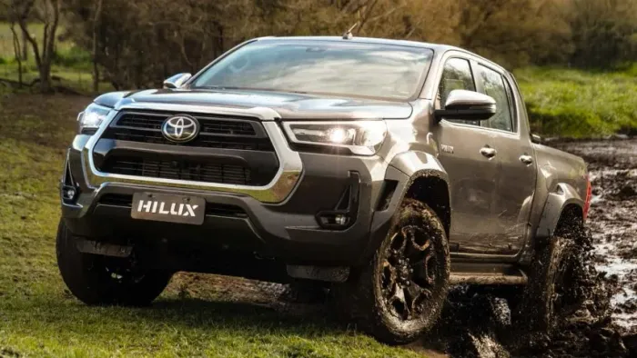 Sucata hilux 2024