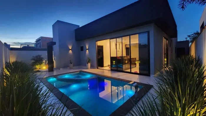 Casa - Condomínio à venda, 1 quarto, 3 suítes, 2 vagas, Alphaville Campo Grande 3 - Campo