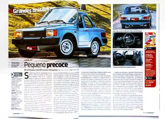 Revista Quatro Rodas - Gurgel XEF