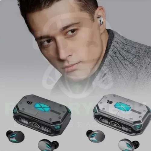 Fones de Ouvido Bluetooth M41 2026: Controle Total com um Toque!