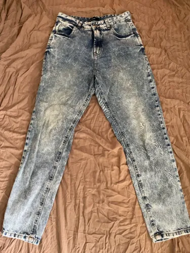 Jeans da Poll Jeans - Riachuelo - cintura alta - N. 38-  Usada