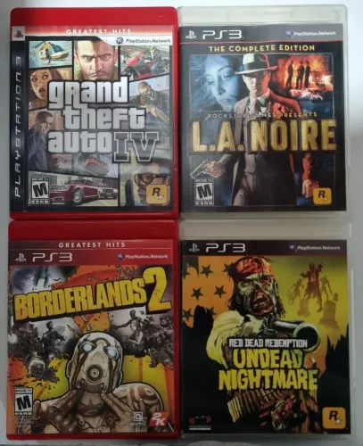 Lote de jogos PS3 