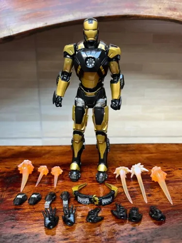 Action Figure Marvel - Homem De Ferro MK20 Articulado Com Acessórios