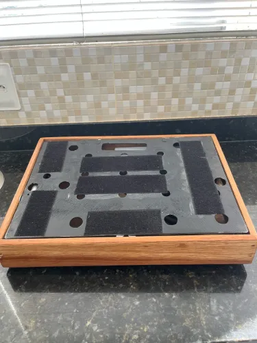 Pedalboard de Madeira 