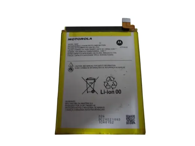 bateria original motorola moto e22 model nh40