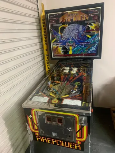Pinball Fliperama Williams Fire Power