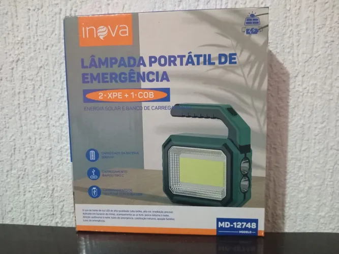 Lâmpada Portátil de Emergência Inova MD-12748