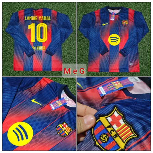 Camisa Barcelona LamineYamal manga longa