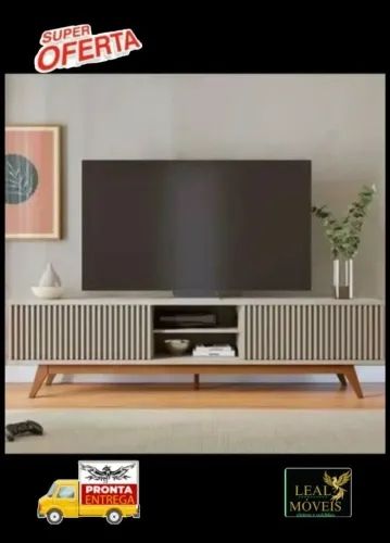 Rack para TV com design moderno e elegante