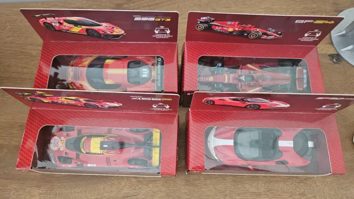Coleção Ferrari Shell lendas colecionáveis