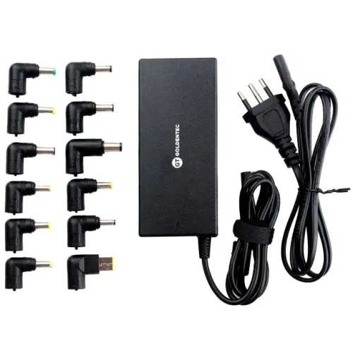 Carregador de Notebook Universal GT 90W com 12 Conectores - WZetta