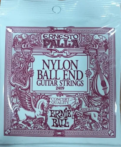 Corda Ernie Ball Ernesto Palla Black And Gold Ball-End para Violão Classico
