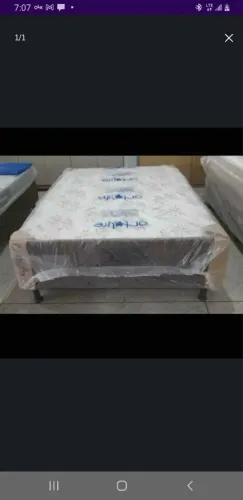 Cama nova entrega rápida acoplada casal
