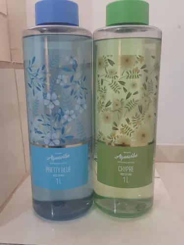 Body Splash Avon Aquavibe - Pretty Blue e Chypre